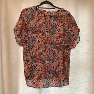 Chiffon floral top